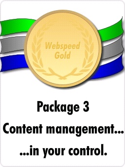 Webspeed gold package